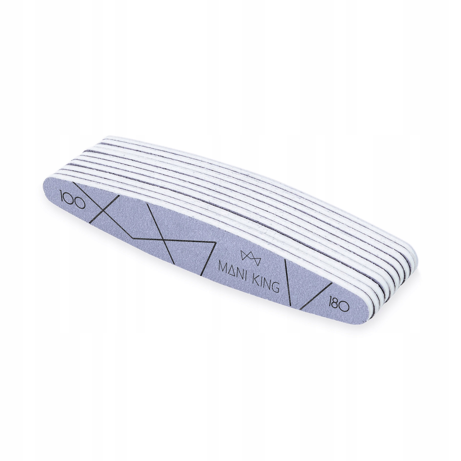 

Mani King Pilnik Elipsa 100/180 Zestaw 10 sztuk