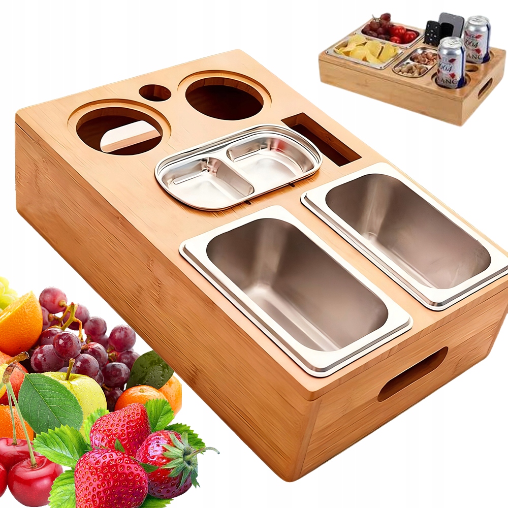 Krabička Se 3 Podnosy Z Z Nerezové Oceli Pro Uložení Telefonů