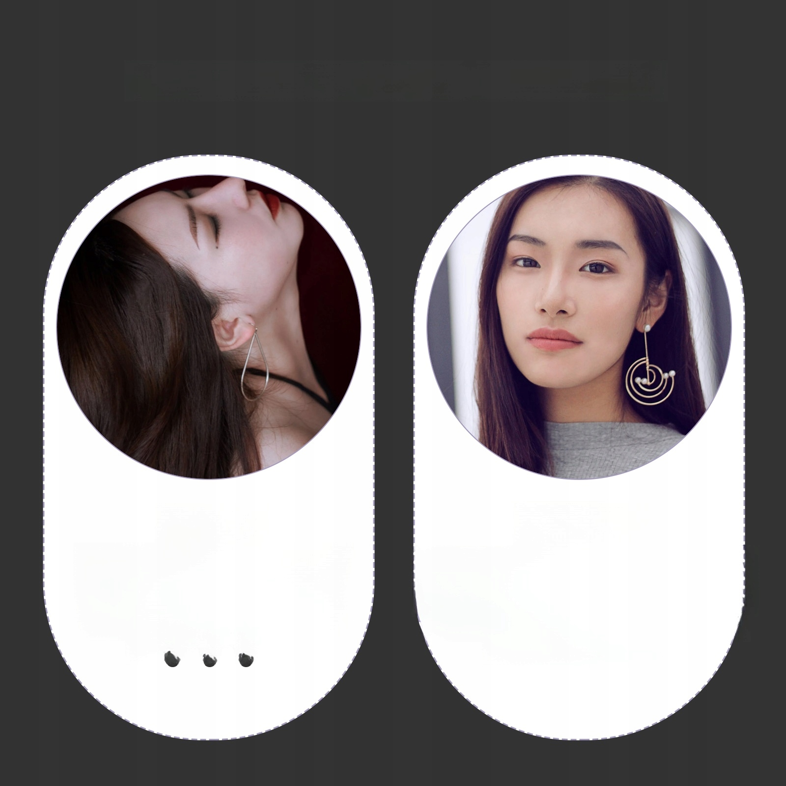 KOLCZYKI STOTORKÓWKI ELEMENTALNE, ŚWIEŻE, SŁODKIE, W STYLU COUNTRY Materiał Inny