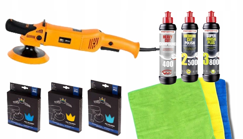 ADBL ротация R125-01 набор Menzerna и Royal Pads