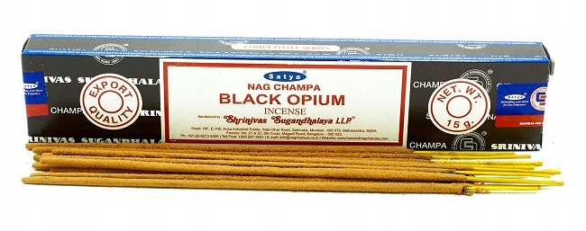 

Black Opium Czarne Opium Kadzidła Kadzidełka Satya