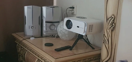 PROJEKTOR Full HD Rzutnik 4k 15000lm 1080p ANDROID TV WiFi Bluetooth STATYW Maksymalna wielkość obrazu 120