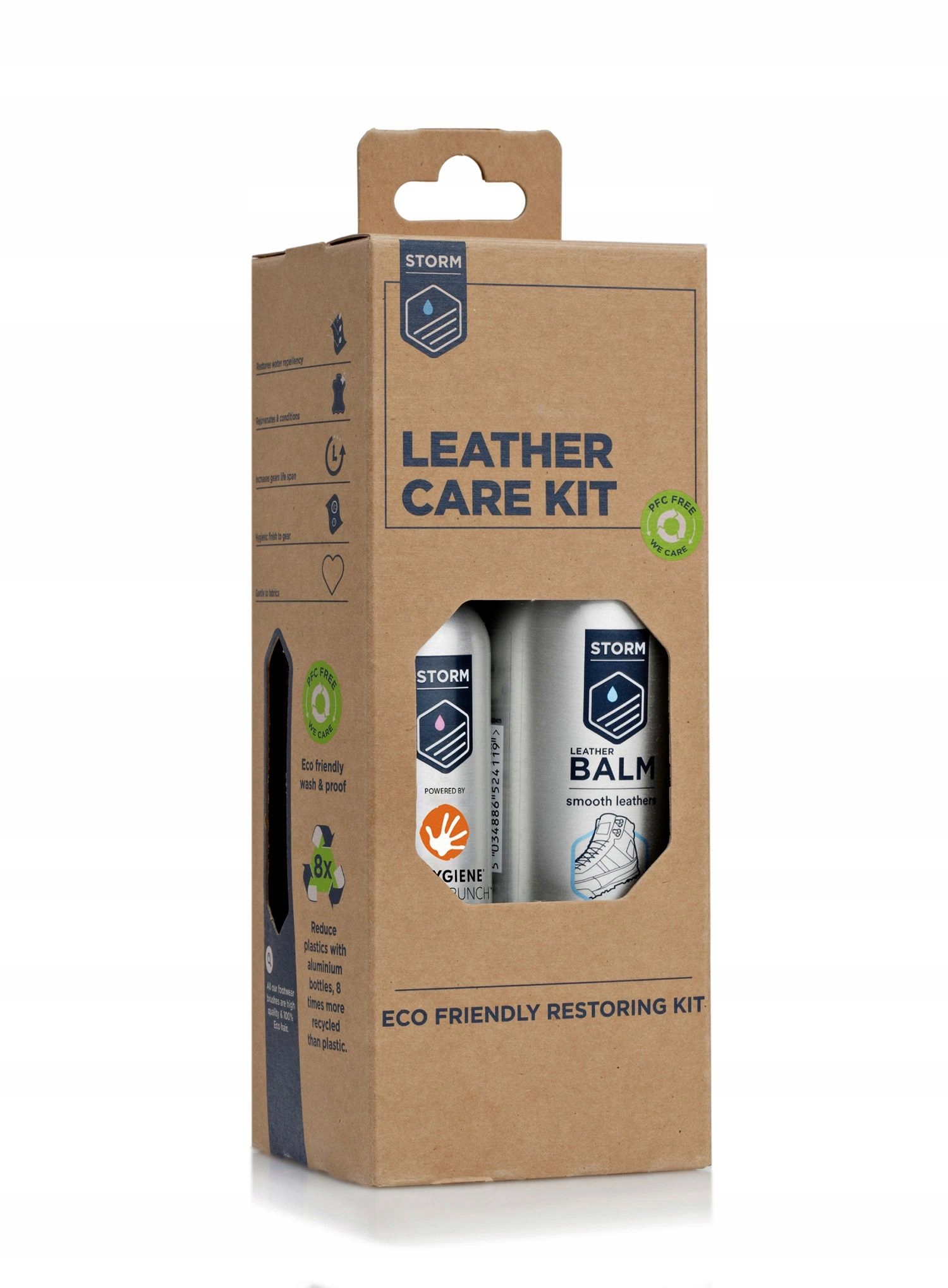 Sada pro péči o boty Storm Leather Care Kit