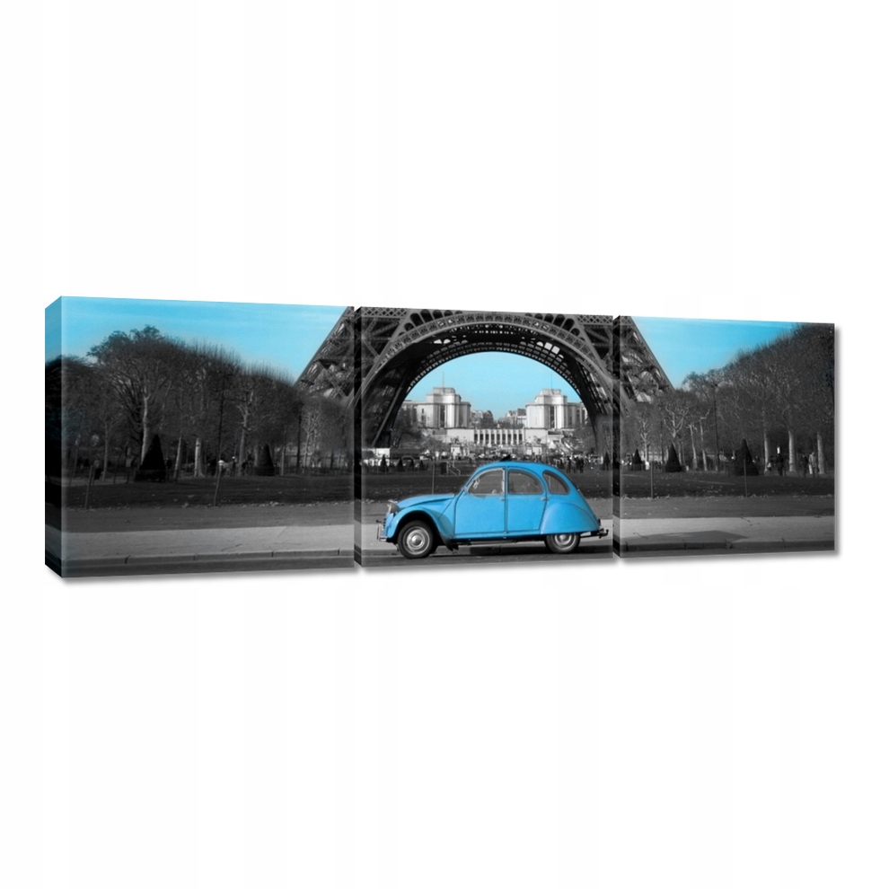 

Obrazy 120x40 Błękitny Paryż