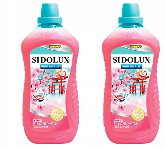 

Sidolux Wiśnia płyn do mycia 2 x 1 l
