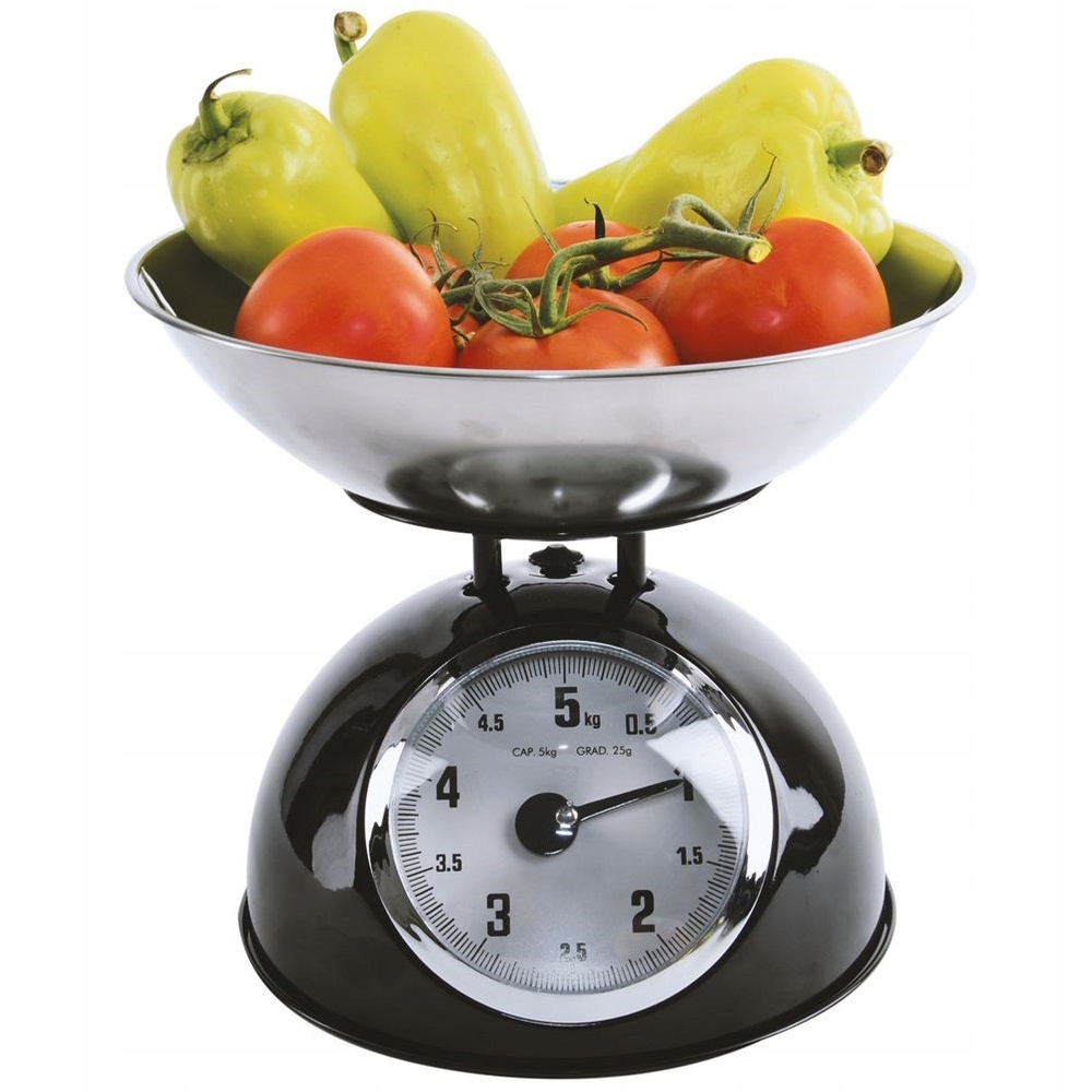 Mechanická Kuchynská Váha S Tradičnou Miskou Na Odmeranie 5 Kg