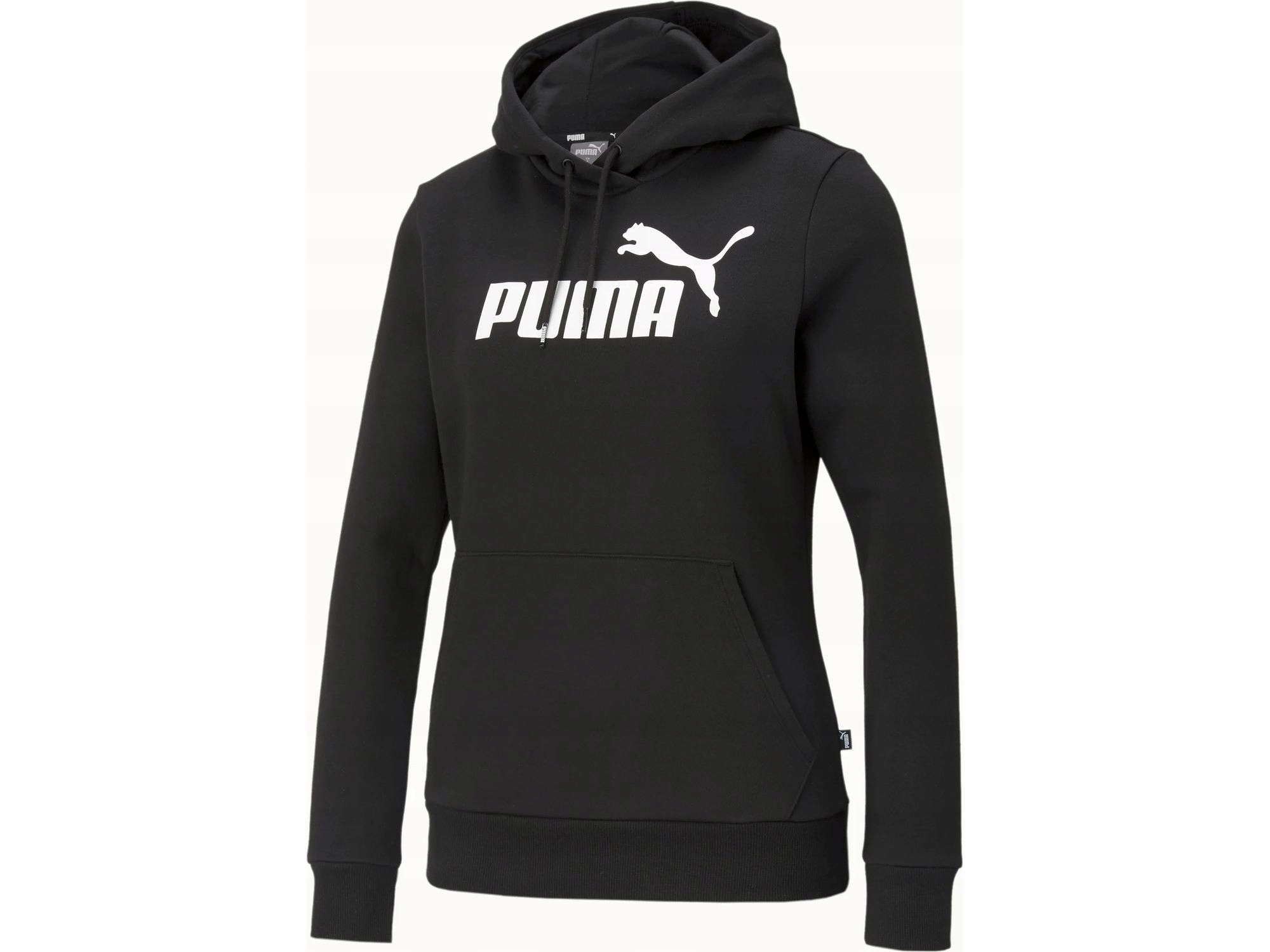 Bluza Damska Z Kapturem Dresowa Ciepła Puma