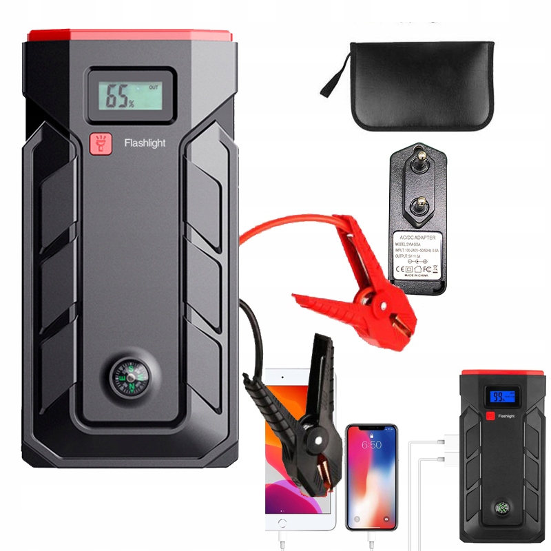 BOOSTER JUMP STARTER ROZRUCH POWERBANK 20000mAh BOOSTERBUSS za 181,99