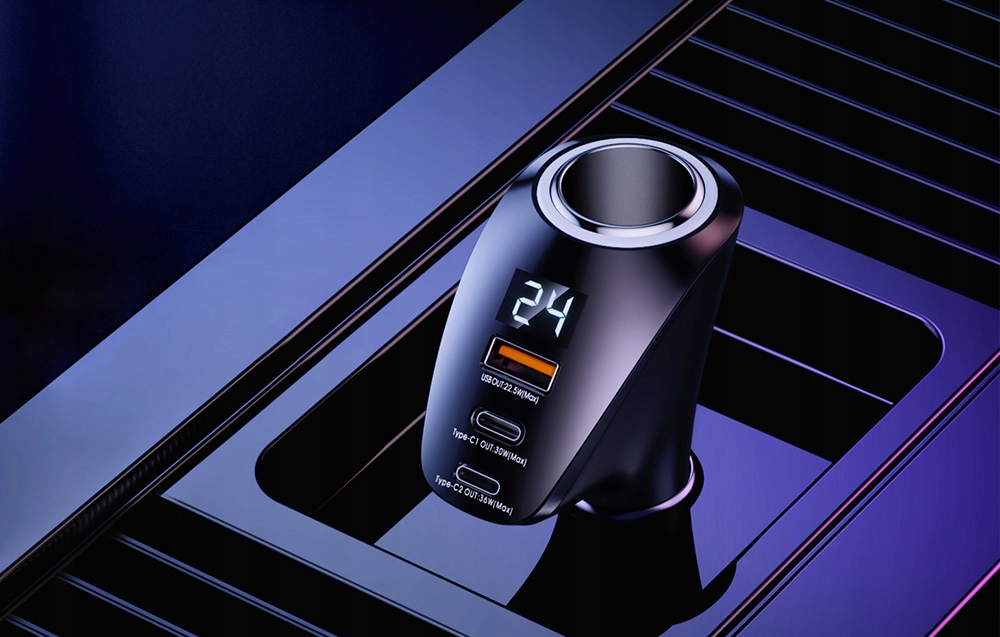 Ładowarka samochodowa Remax Warriors Series 88.5W 3000mA PD QC RCC339 Kod producenta RCC339