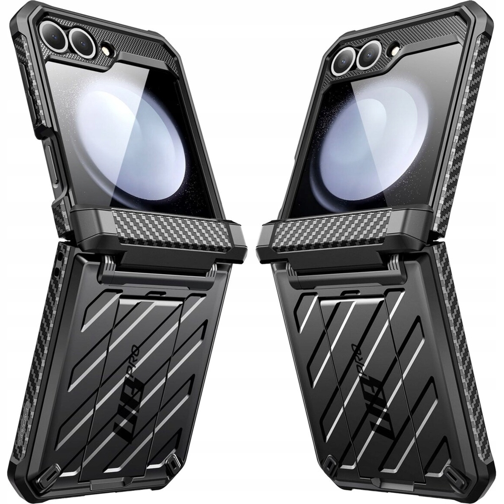 Silné pouzdro Supcase pro Galaxy Z Flip7 Fe/ 6, odolné, lehké pouzdro s opěrkou