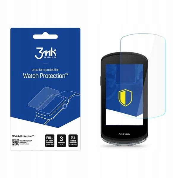 Szkło hybrydowe 3MK FlexibleGlass Watch do Garmin Edge 1040