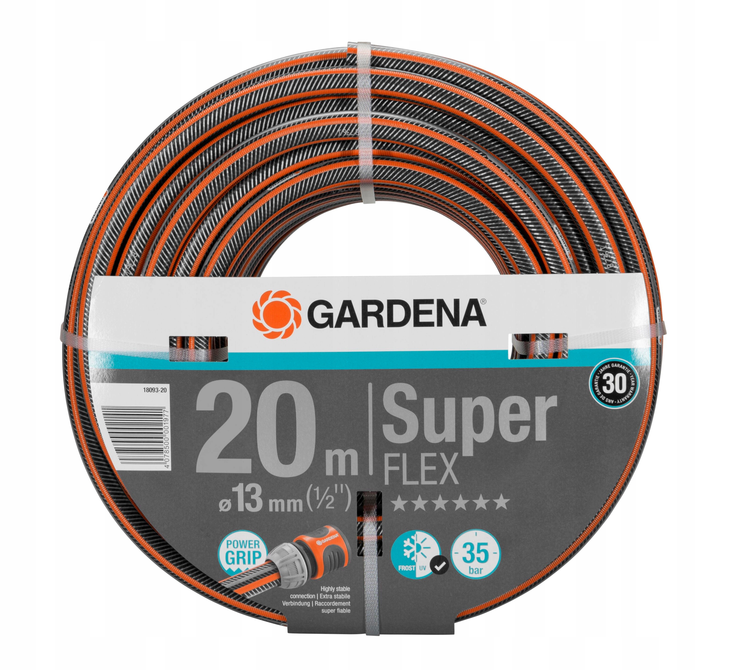 Wąż ogrodowy Gardena Premium SuperFlex 1/2" 20m 18093-20 967250301