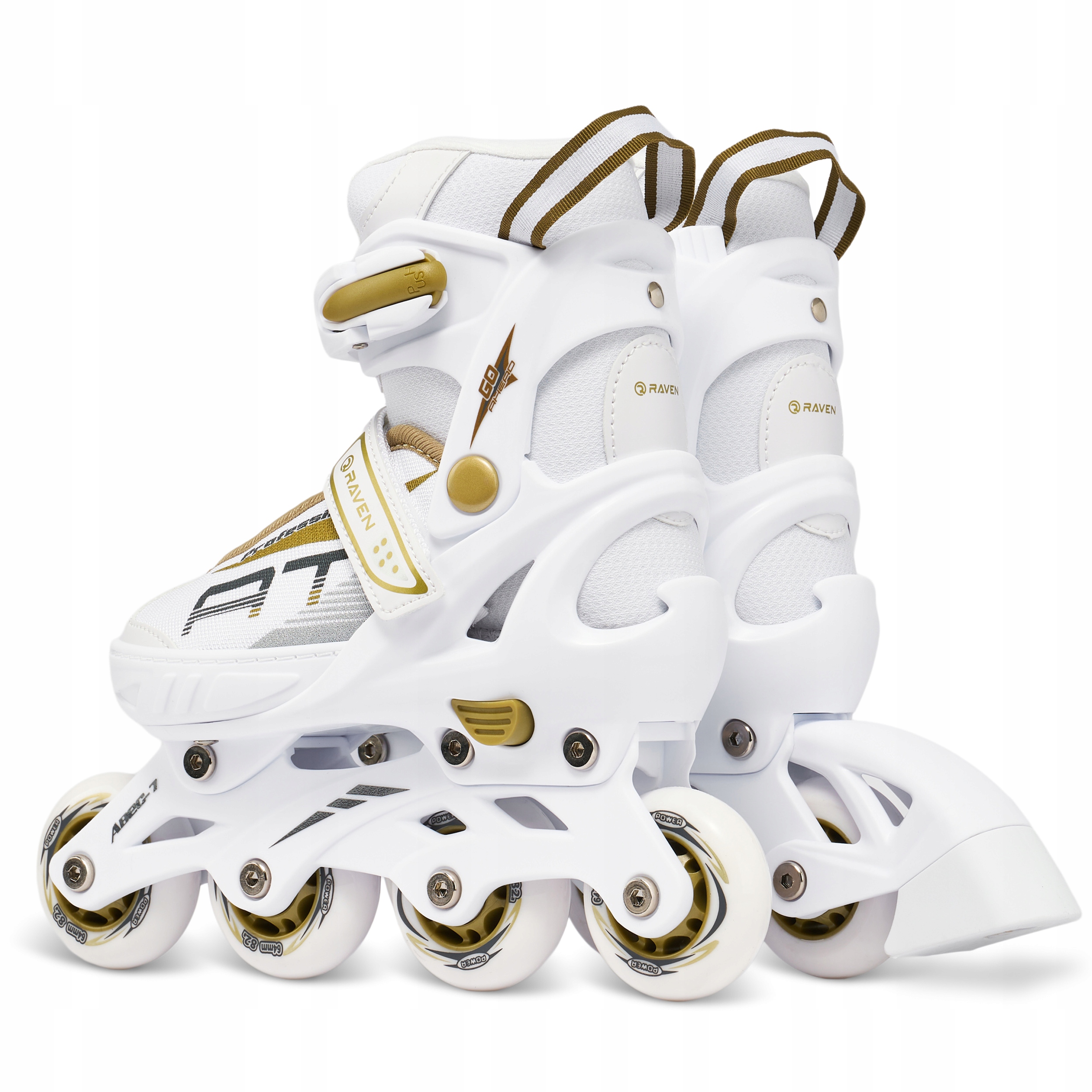 Регульовані ролики RAVEN Profession White/Gold 38-42