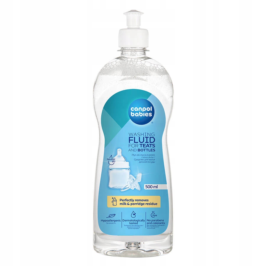 Canpol płyn do mycia BUTELEK smoczka 500ML