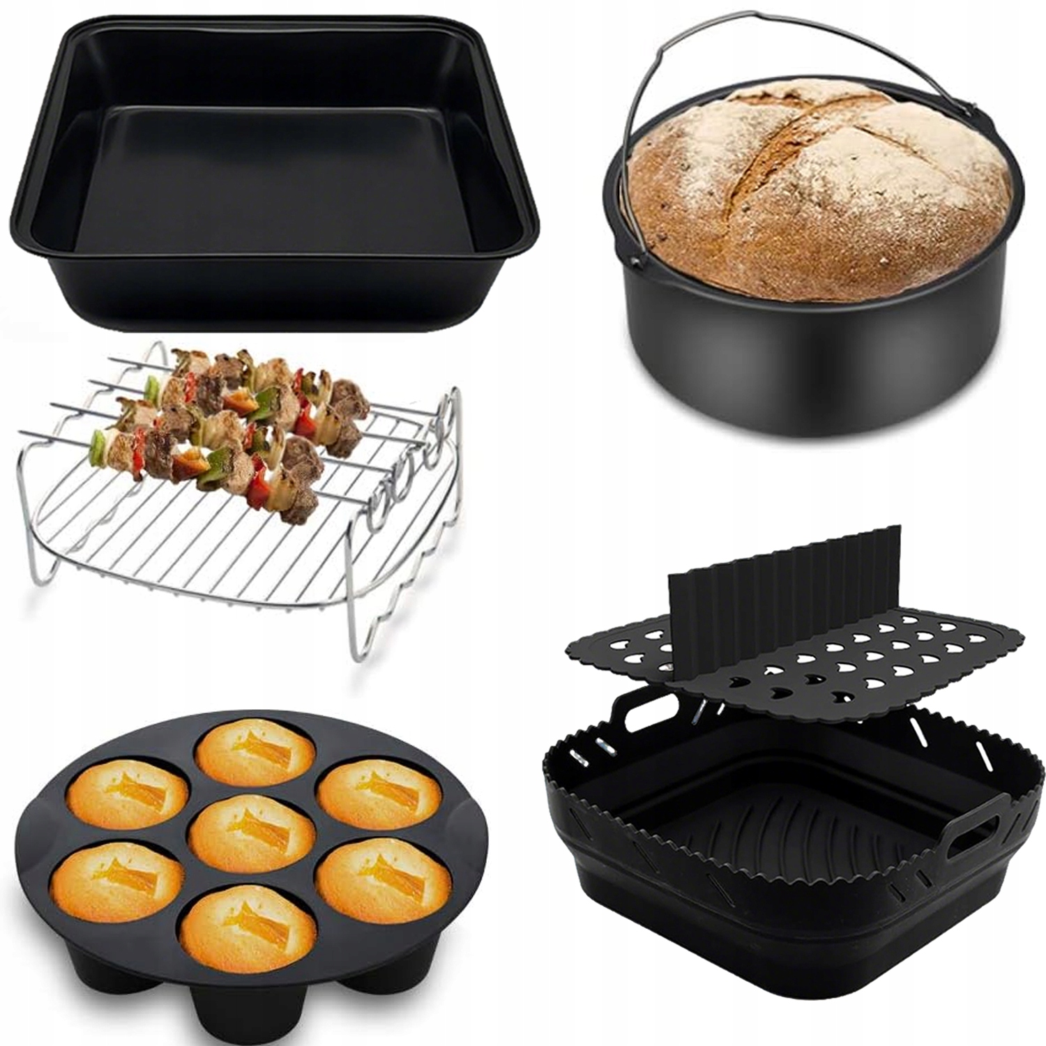 Akcesoria Do Frytkownicy Cosori Turboblaze Air Fryer Zestaw 11EL Uniwersal