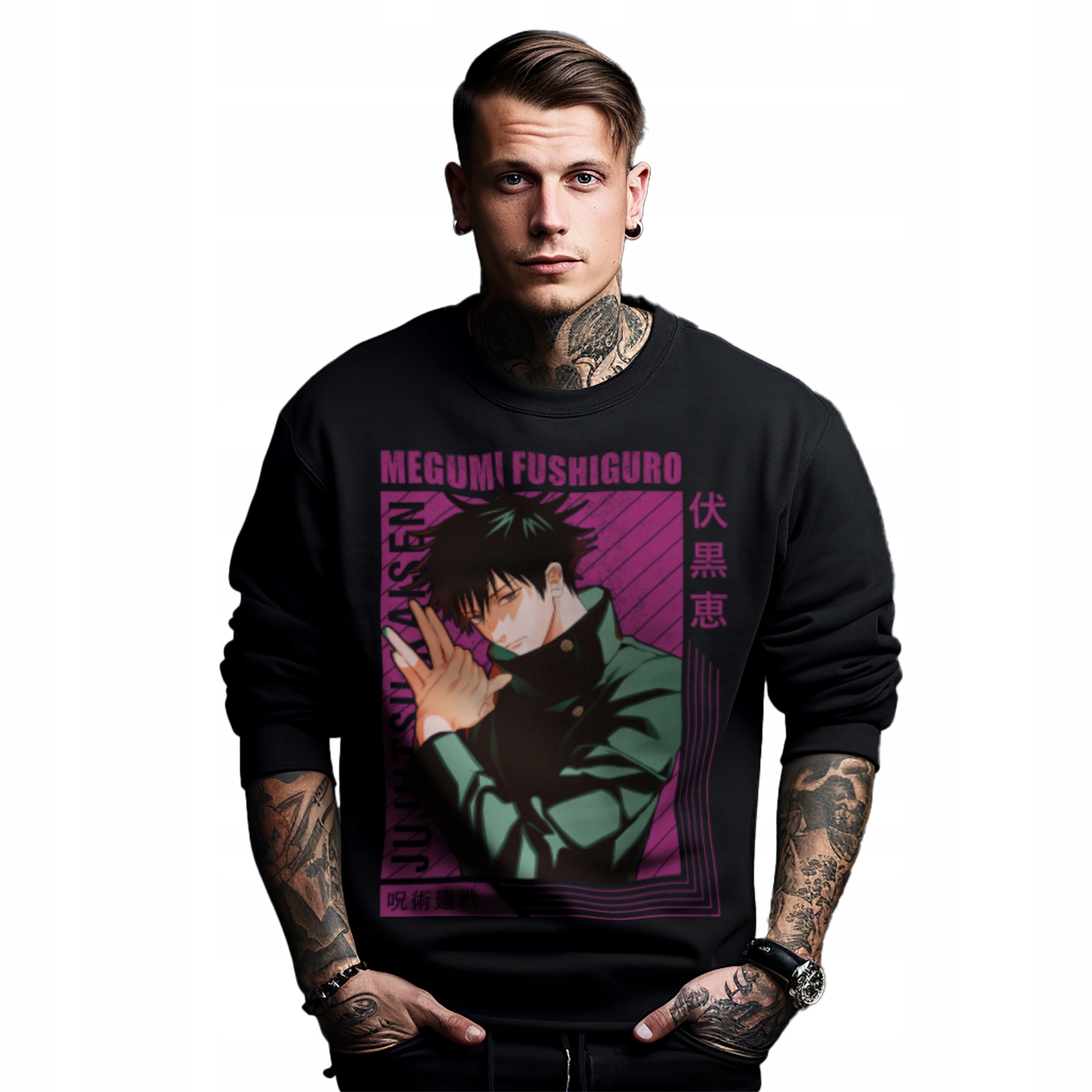 Mikina s potiskem Anime Jujutsu Kaisen