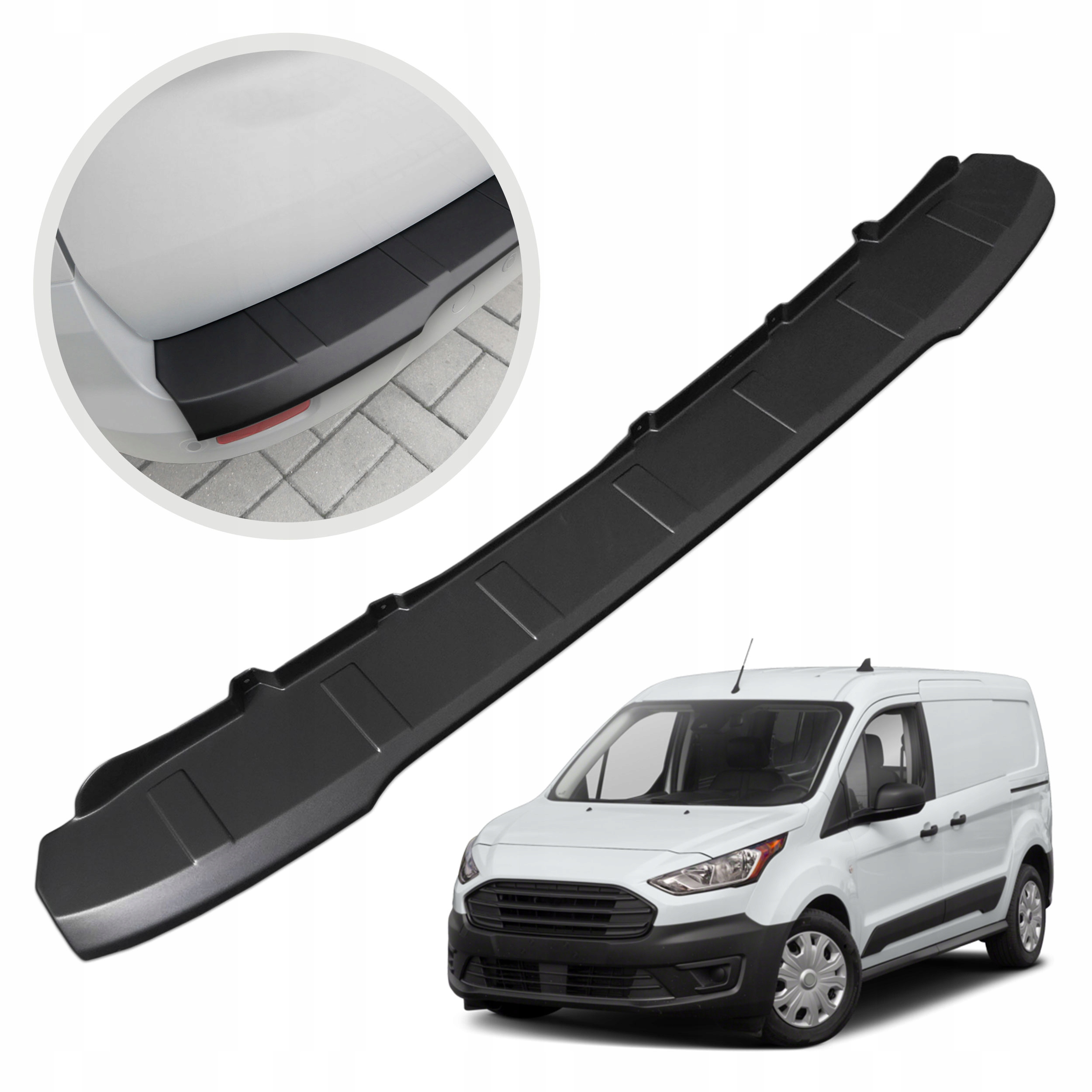 Kryt lišty zadného nárazníka pre Ford Transit Tourneo Connect 2014-2021