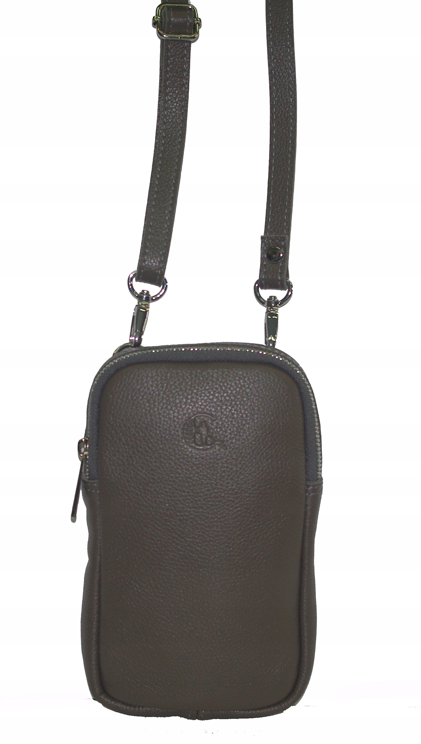 Canaletto dámská kabelka přes rameno z přírodní toupe kůže