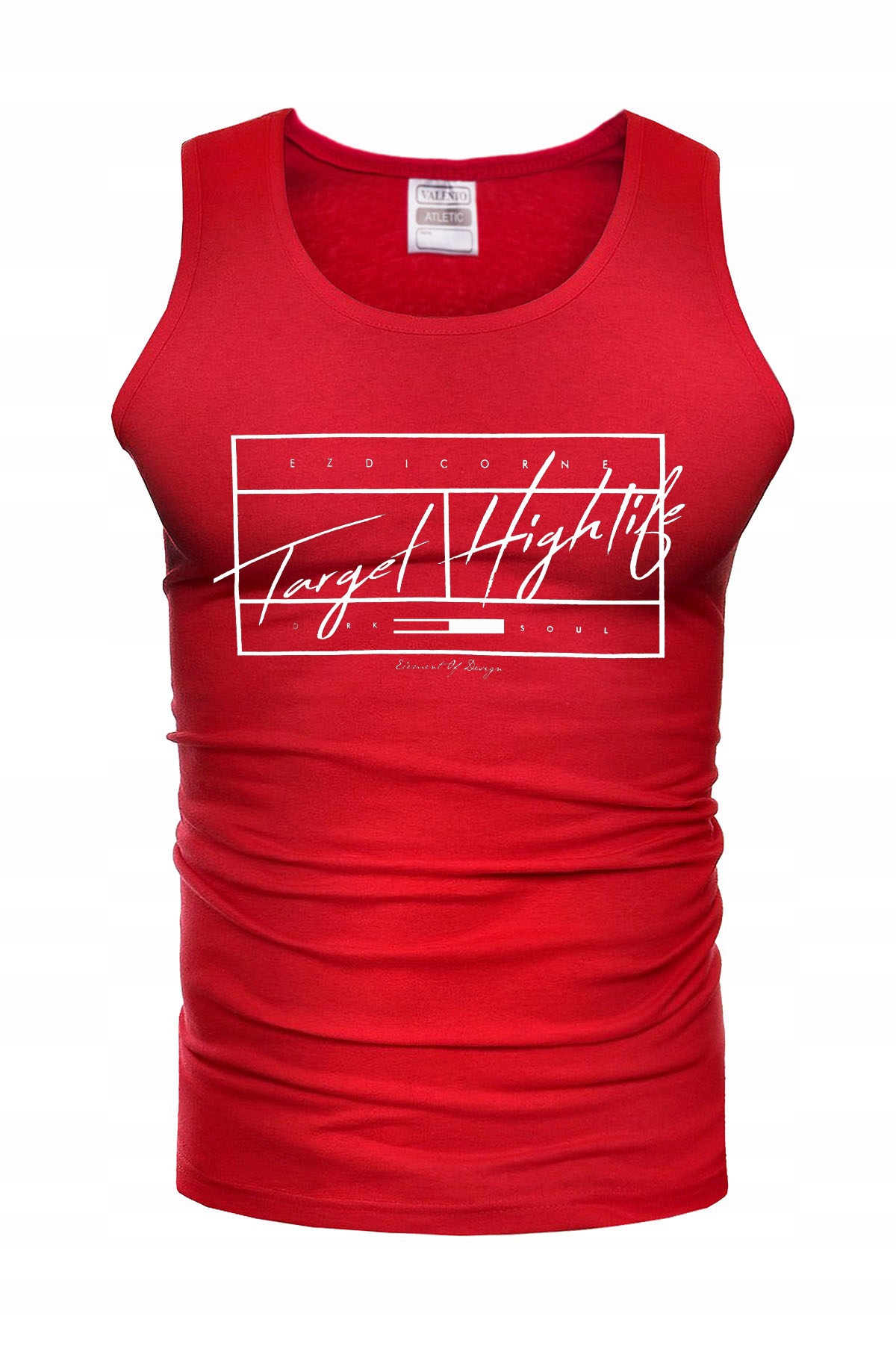 M - KOSZULKA MĘSKA T-SHIRT BEZRĘKAWNIK 820