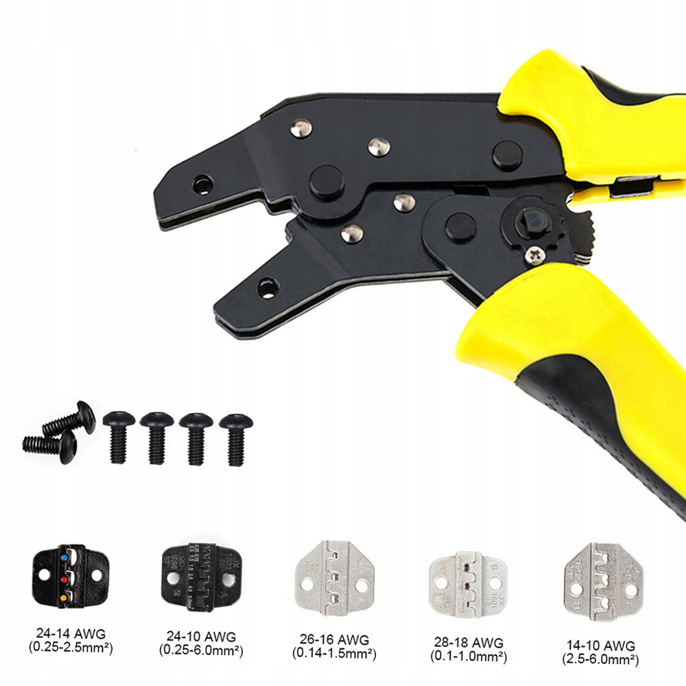 SZCZYPCE ZACISKARKA KONEKTORÓW MATRYC PRASKA Model JX-DS5
