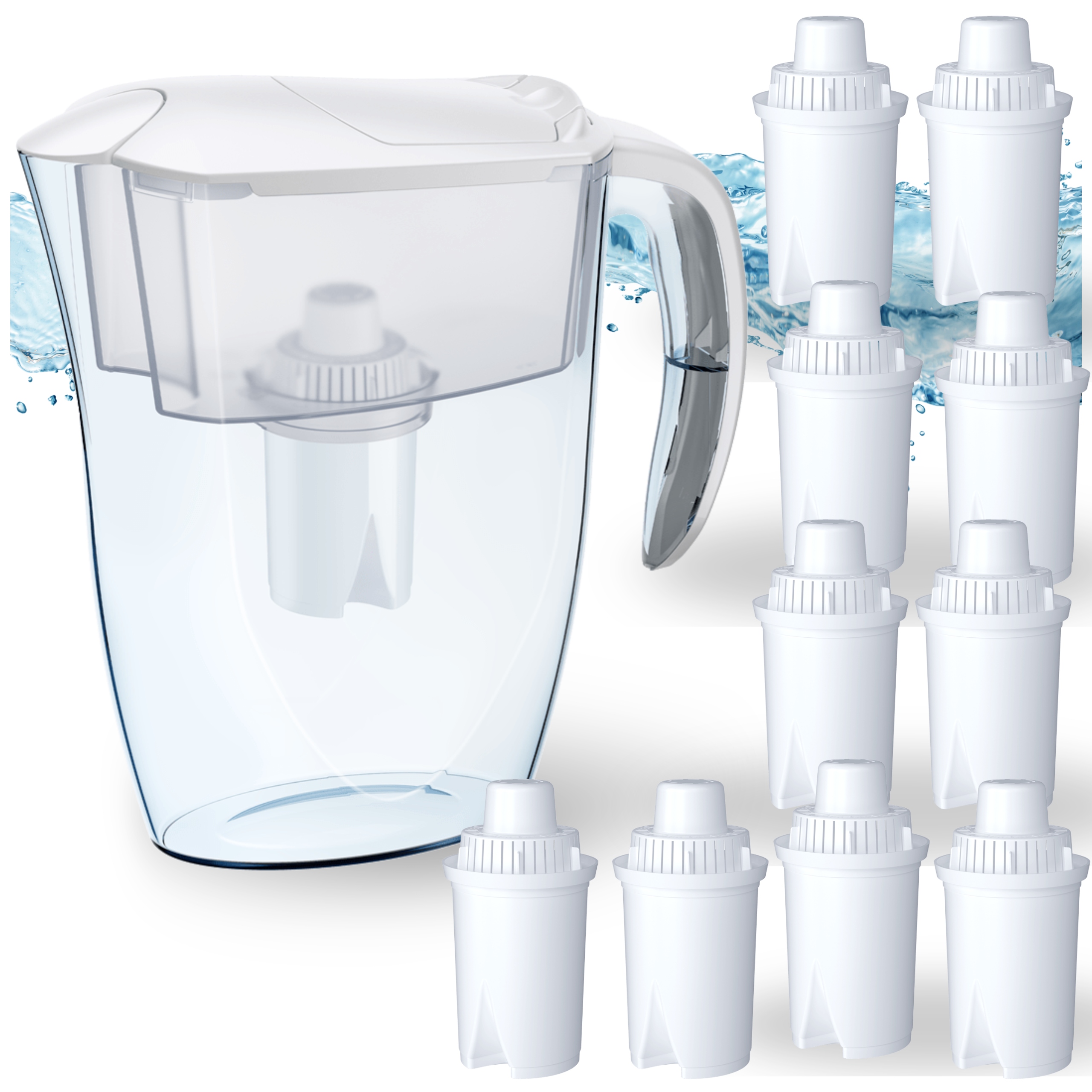 Filtrační Konvice Aquaphor Real 2,9L bílá, 10 filtračních vložek B15