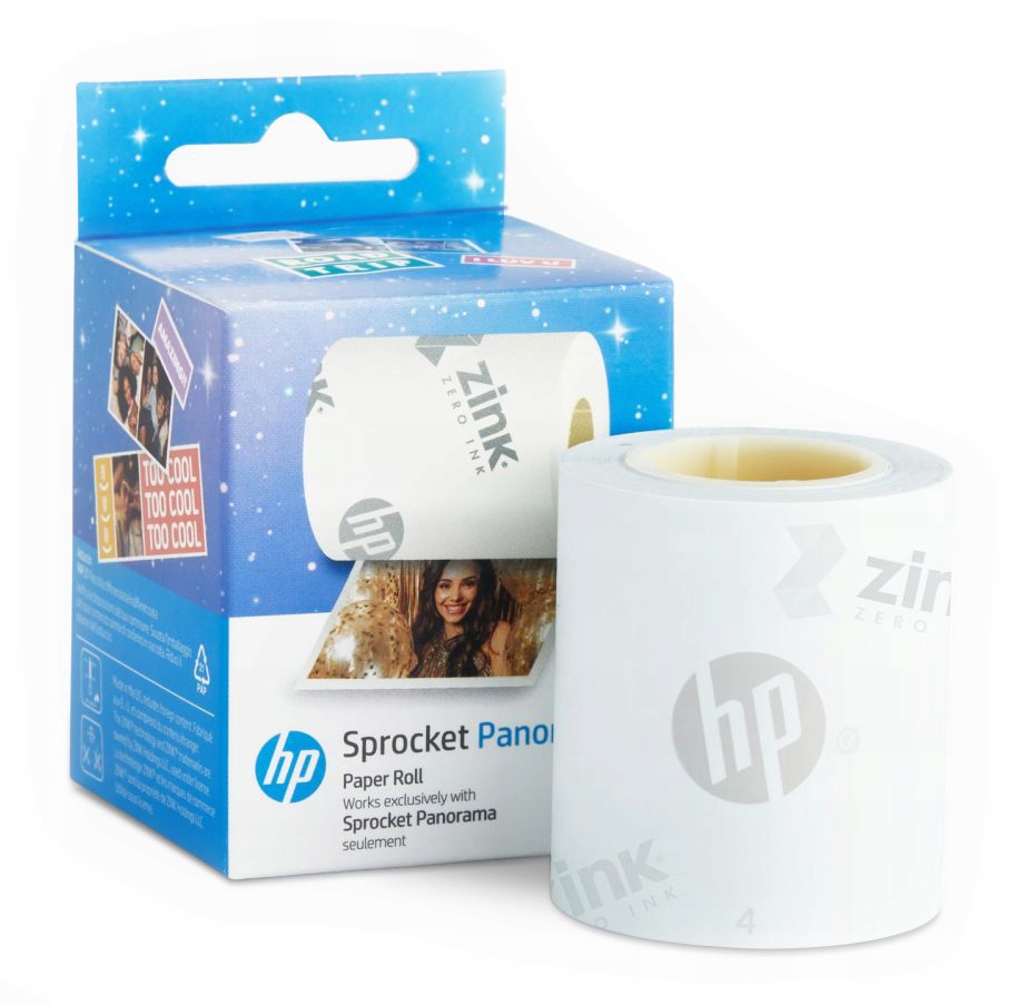Papírová náplň Filmové náplně Zink do tiskárny Hp Sprocket Panorama Role 5 m