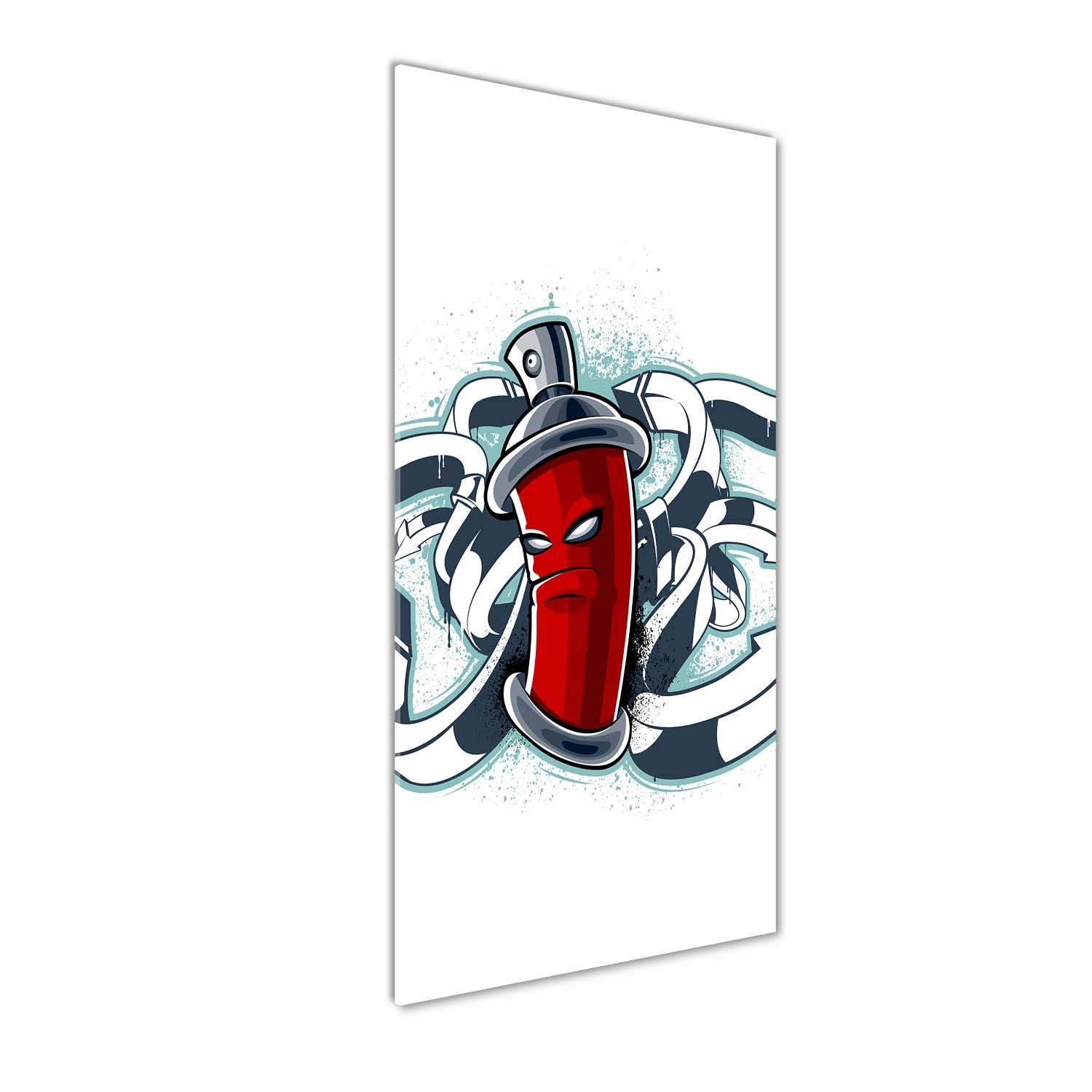 

Foto-obraz szkło hartowane Graffiti 50x125 cm