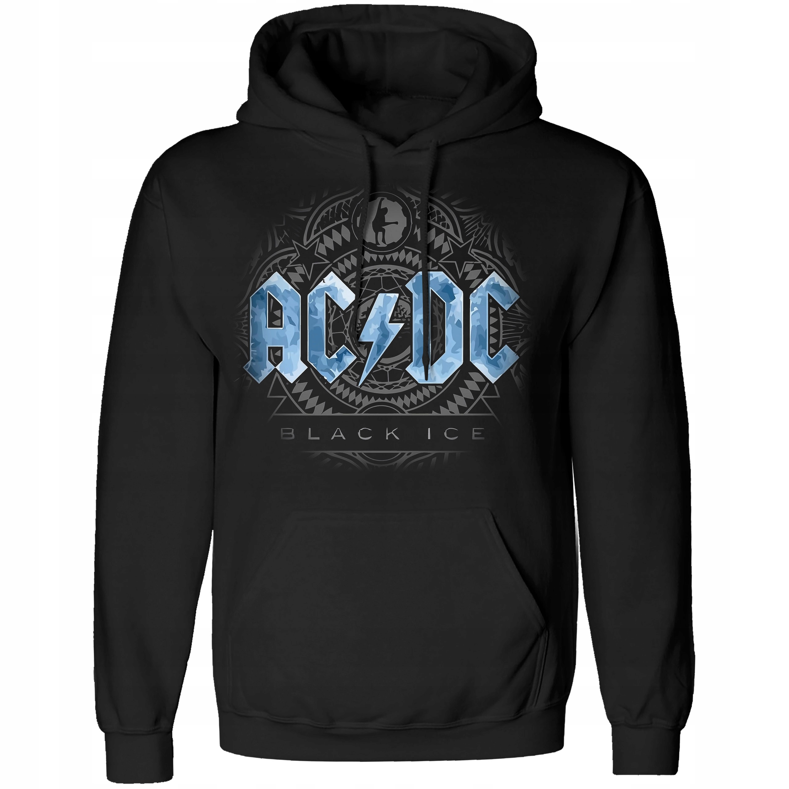 BLUZA MĘSKA BAWEŁNIANA ACDC AC/DC BLACK ICE ROZ M
