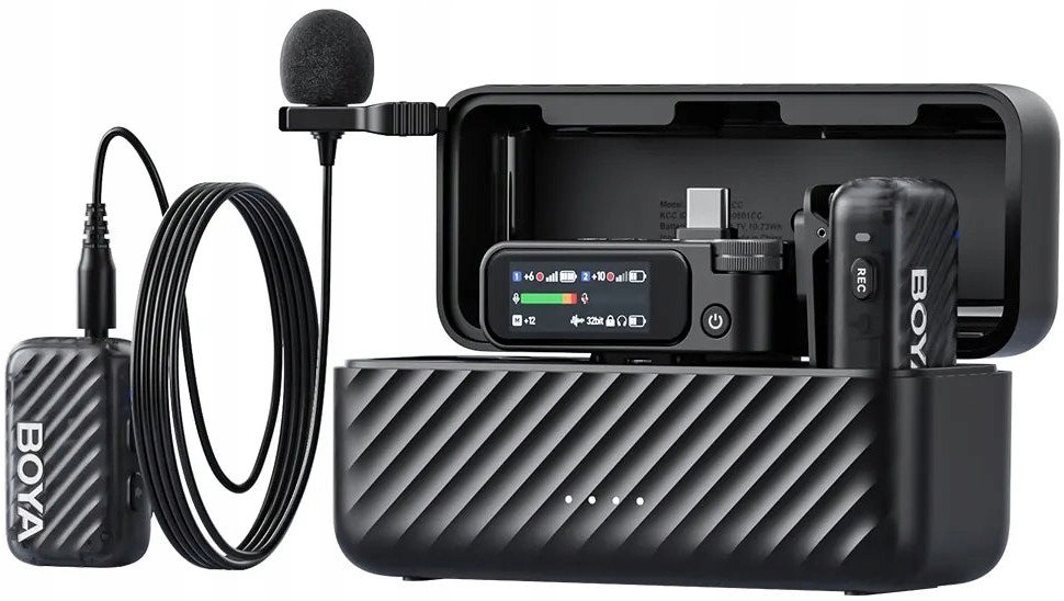 Zestaw mikorofonowy bezprzewodowy Boya Boyamic 2-01