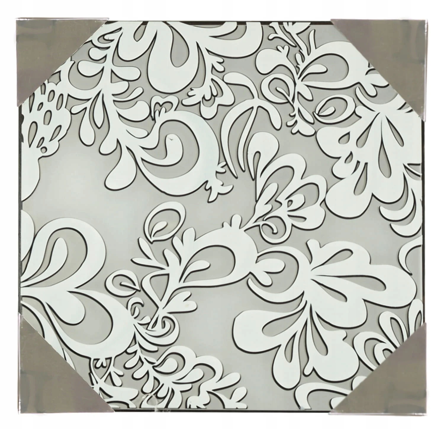 Lampa stropní svítidlo Candellux Cedra stříbrná