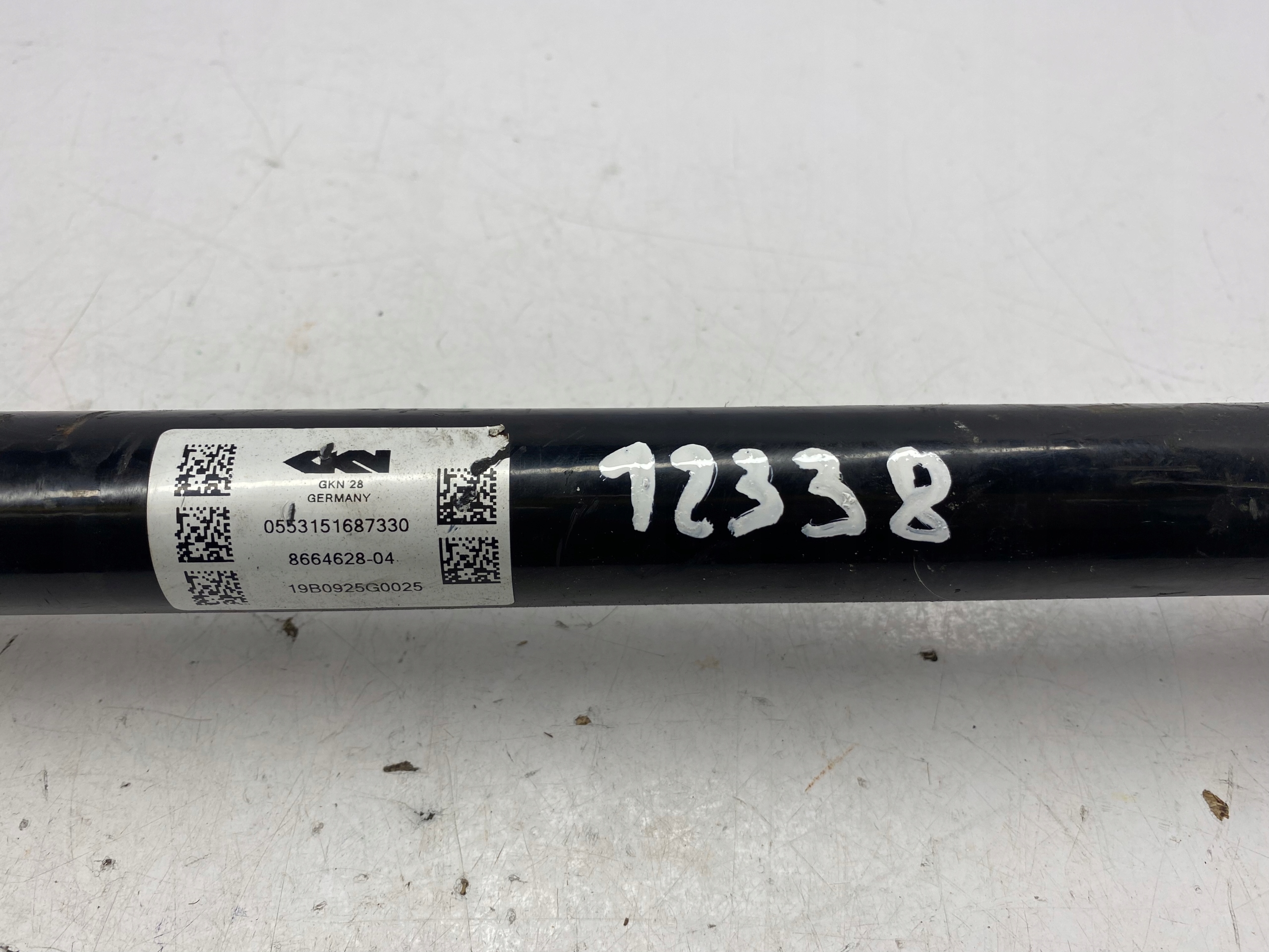 BMW 5 G30 G31 semi-axis right rear part 8664628