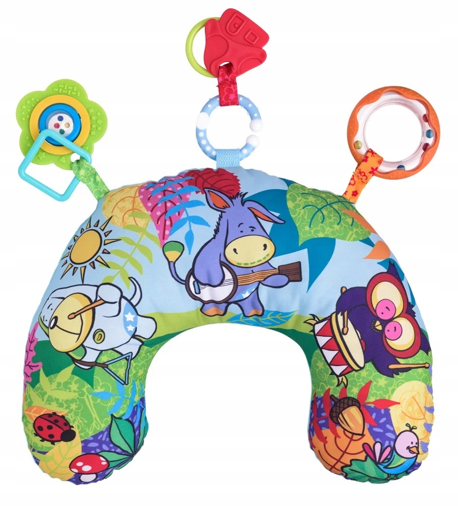 PODUSZKA AKTYWNOŚCI ZAWIESZKI ROGALIK DO LEŻENIA NA BRZUSZKU DLA MALUSZKA Marka Niny