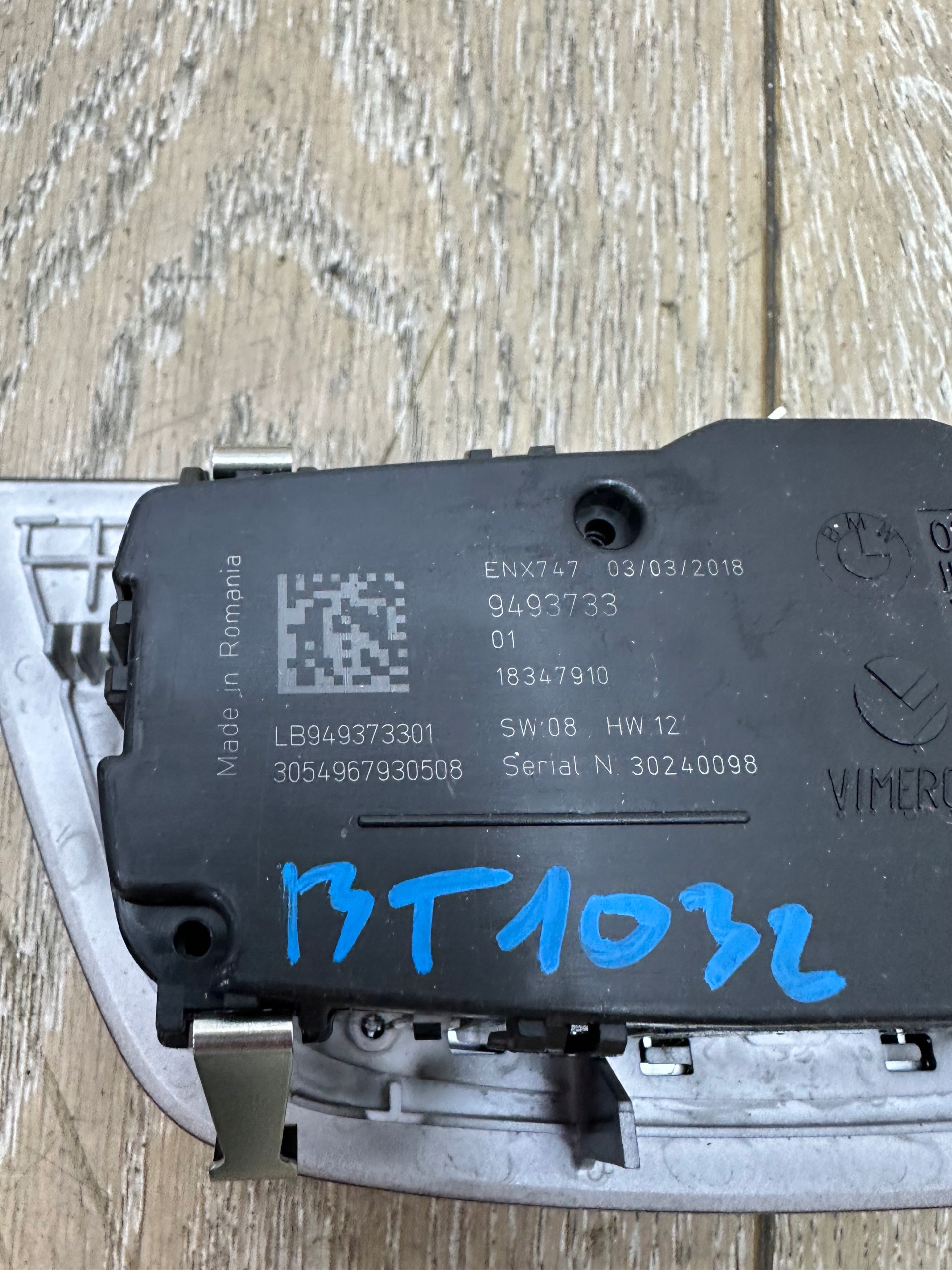 BMW G30 G31 interruttore luci 9493733
