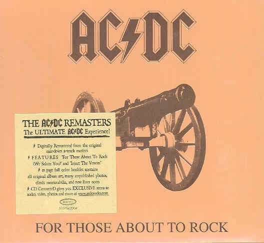 米LP AC/DC For Those About To Rock 19658834591 Albert Productions,  /00400 AC-DC-FOR-THOSE-ABOUT-TO-ROCK-