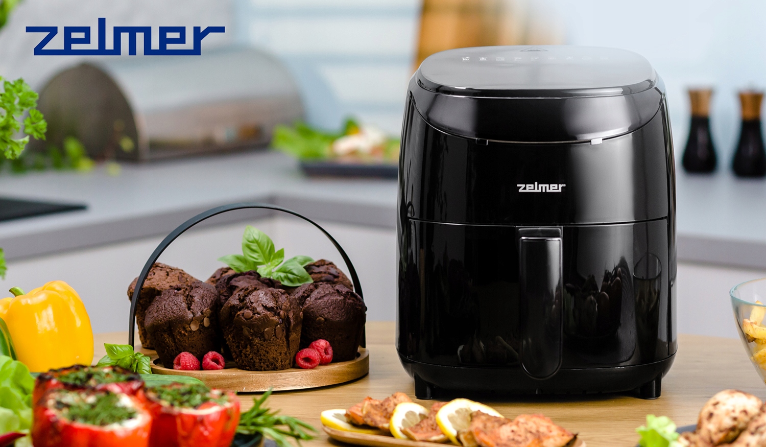 Frytkownica beztłuszczowa Zelmer 72805572P 1200 W 3,5 l