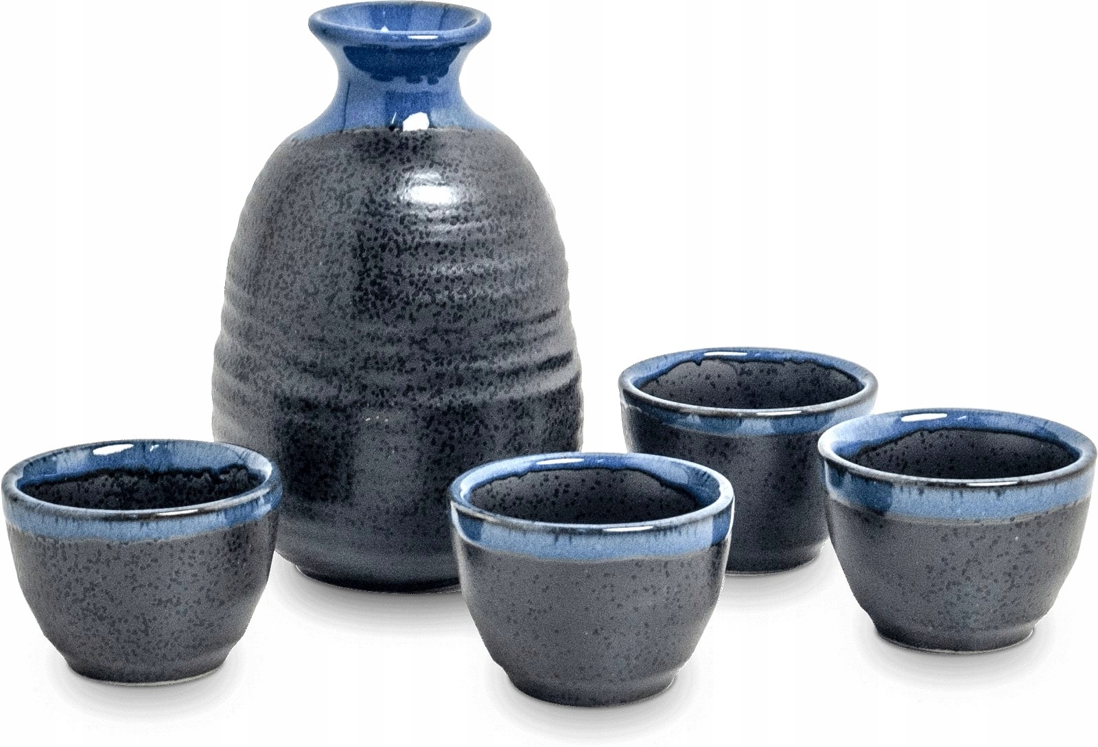 

Niebiesko Szary Zestaw Do Podawania Sake