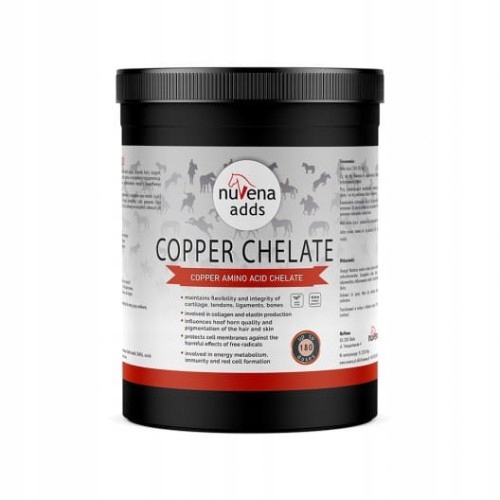 K Suplement NuVena Chelate Copper 550g miedź dla koni