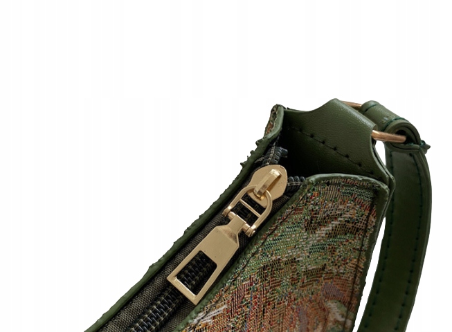 Torebka damska, KWIATOWA, NIEBIESKA, KOLORY, NA RAMIĘ Kolor niebieski