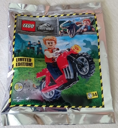 

Lego Jurassic World Owen z motocyklem 122114