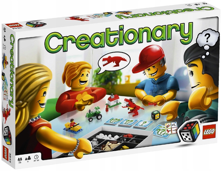 Lego Gra 3844 Creationary *Kalambury *NOWA w folii