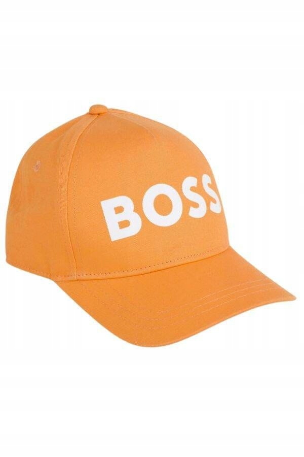 Čepice Boss J50943 389 oranžová Čepice: 56