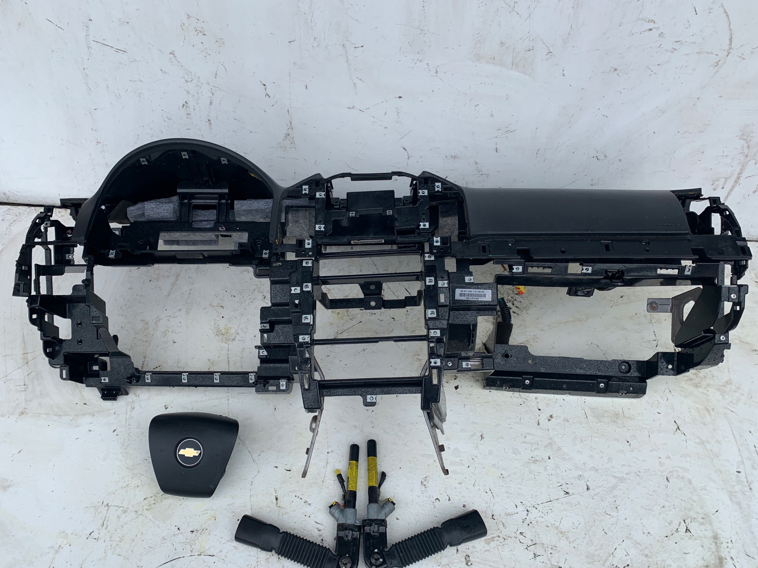 панель консоль подушки безопасности Chevrolet CAPTIVA