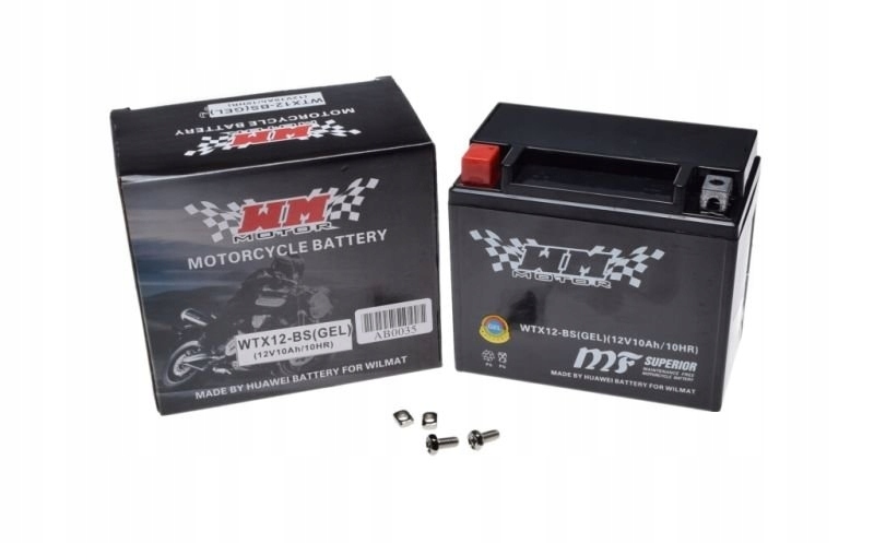 Аккумулятор WM MOTOR WTX12-BS (12V 10Ah / 10HR)
