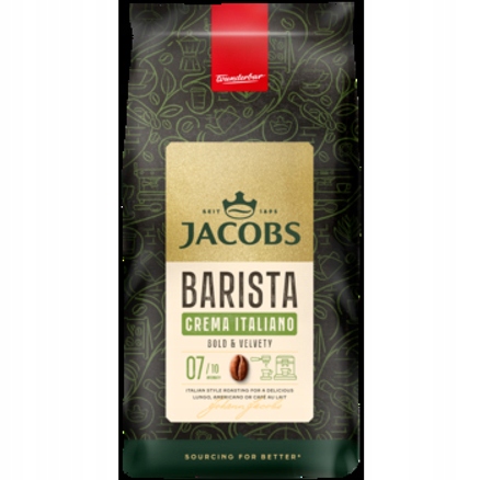 Levně Jacobs Barista Edition Crema Italiano káva zrnková 1 kg