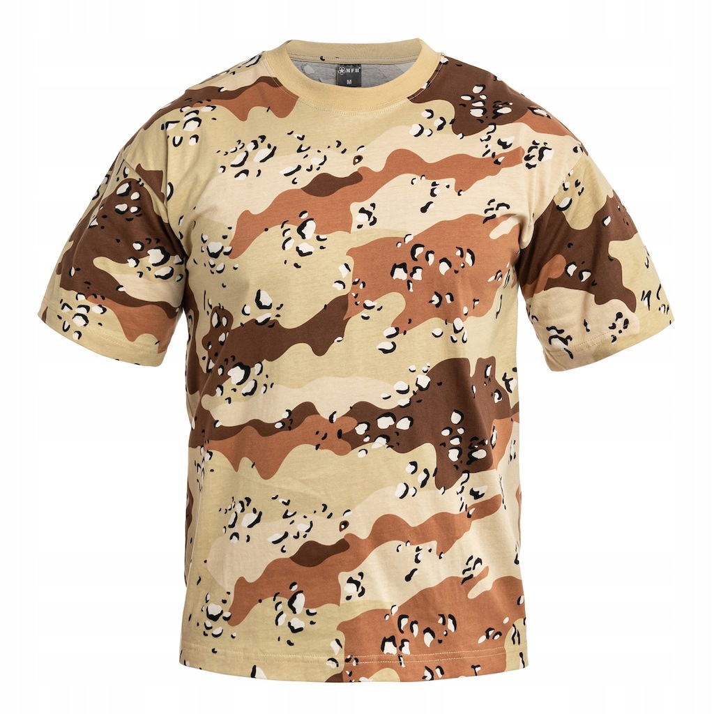 Koszulka Męska Bawełniana Sportowa T-shirt Moro Mfh Desert 6 Colour 3XL