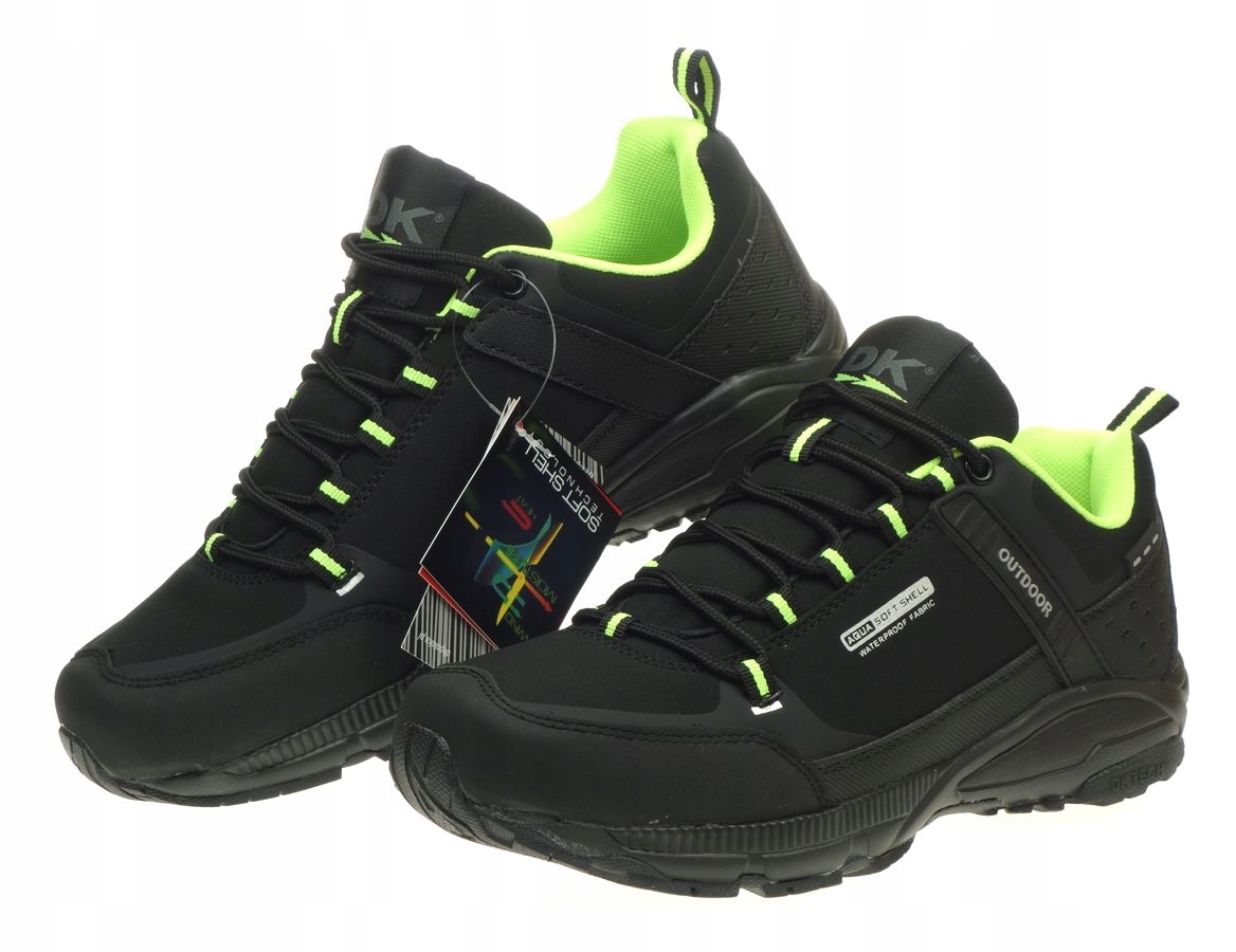 Dámské trekové boty Dk Predator SoftShell Outdoor Sportovní BlkGreen 37