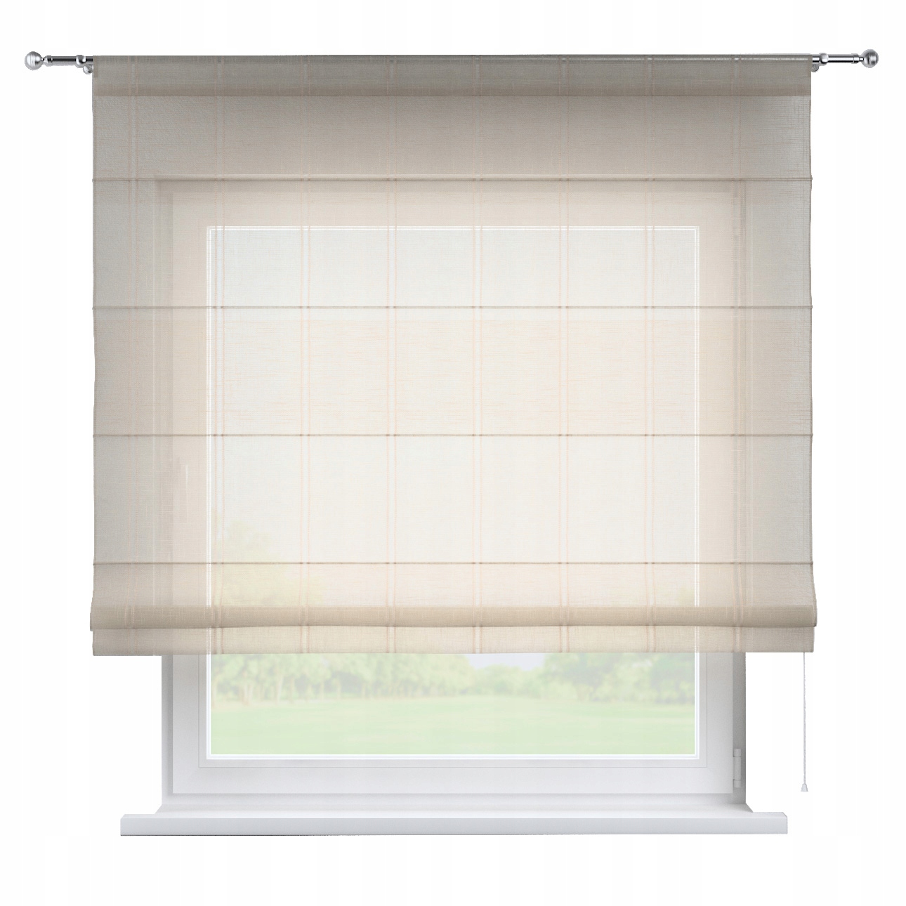 Hotová římská roleta Torino 180 x 180 cm bílá