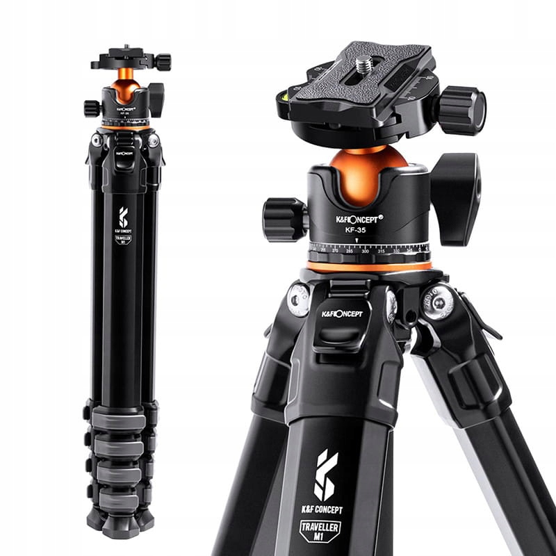 K&F Concept Tripod Statyw Traveller M1 NOWOŚĆ!