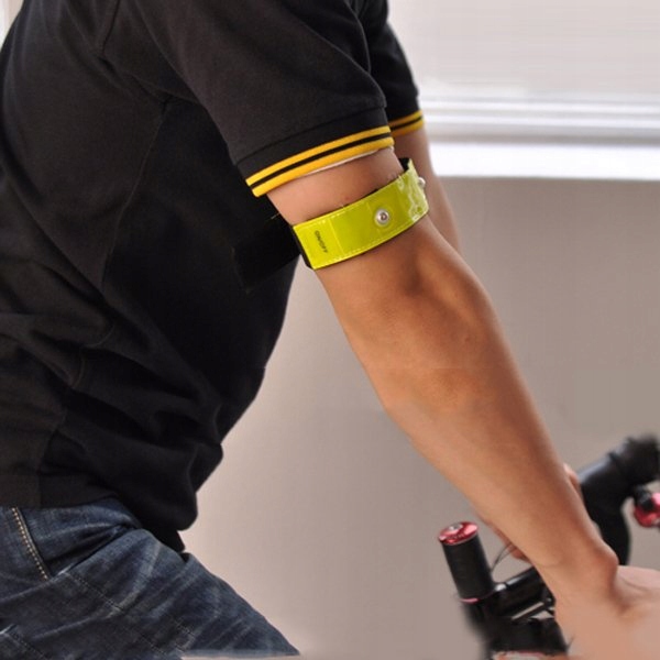 2x OPASKA ODBLASKOWA DIODY LED OPASKI ODBLASKOWE DO BIEGANIA NA SPACER Model RF-RB-02