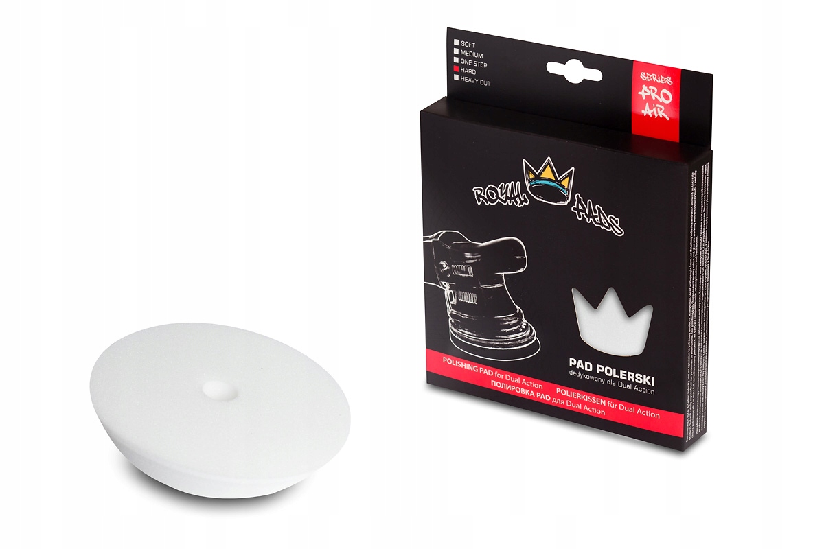 

Gąbka Pad Polerski Royal Dual Da 150mm Twarda